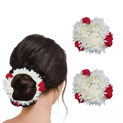 Trendy Artifacial Flower Gajra For Women (1 pc)